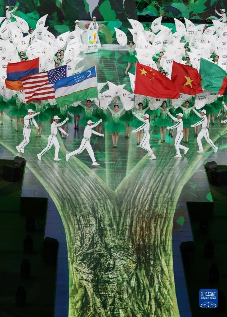 再次惊艳世界 南宫NG·28(中国)相信品牌的力量助力成都大运会完美闭幕